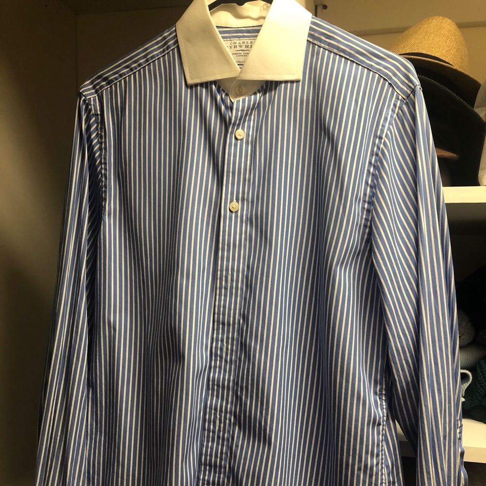 Charles Tyrwhitt Slim Fit Shirt - Picture 3 of 5